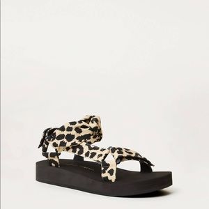 Loeffler Randall Maisie leopard sandal size 9